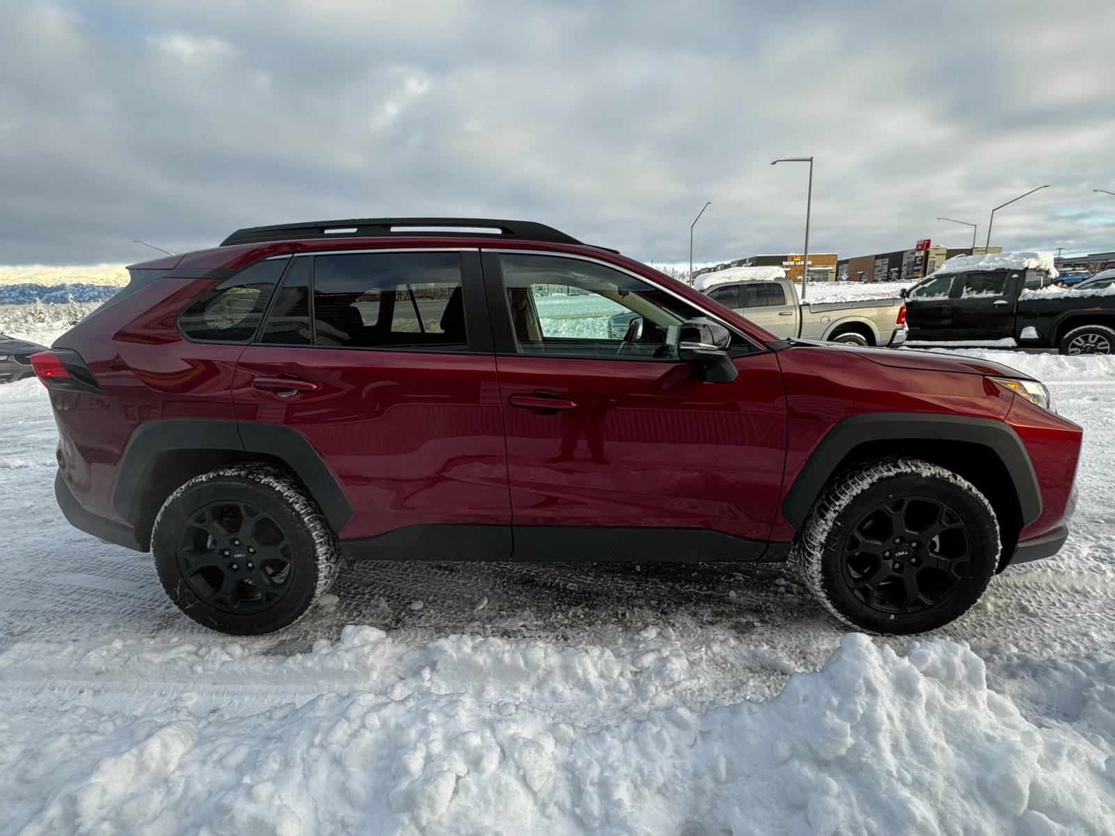 2022 Red /Black Toyota RAV4 (2T3S1RFV1NW) , located at 1960 Industrial Drive, Wasilla, 99654, (907) 376-5555, 61.573475, -149.400146 - Photo #6